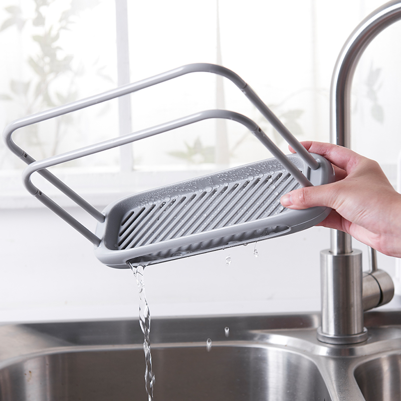 Home Rag Rack Kitchen Supplies Desk Surface Drain Rack Theiner Sink Shelf Home Large Full Sponge Containing Deck Shelf