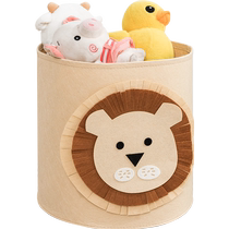 Home Baby Toy Doll Cartoon Felt Containing box Dirty Laundry Basket High Face Value Cute Large Capacity Laundry Basket