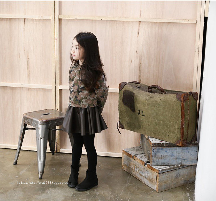 Jupe pour fille en cuir - Ref 2050071 Image 8