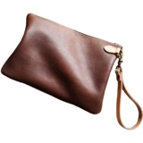 Оригинальная кожаная маленькая сумка клатч ручной работы, цепочка с молнией, коллекция 2023, бизнес-версия