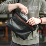 Оригинальная модная кожаная сумка для отдыха, легкий и тонкий ремешок для сумки, из натуральной кожи