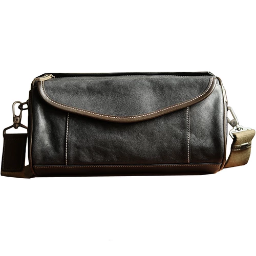 Оригинальная сексуальная кожаная сумка на одно плечо для отдыха, из натуральной кожи