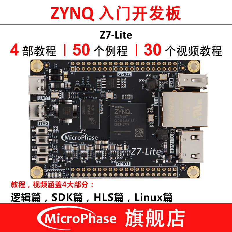 Microphase FPGA development board ZYNQ core board XILINX ZYNQ7000 7020 7010 Z7 Lite