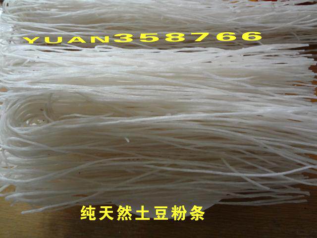 Shanxi special potato flour vermiculite without added dry powder Potato Powder Strips Stew Powder strips finely round shape 3 kilos