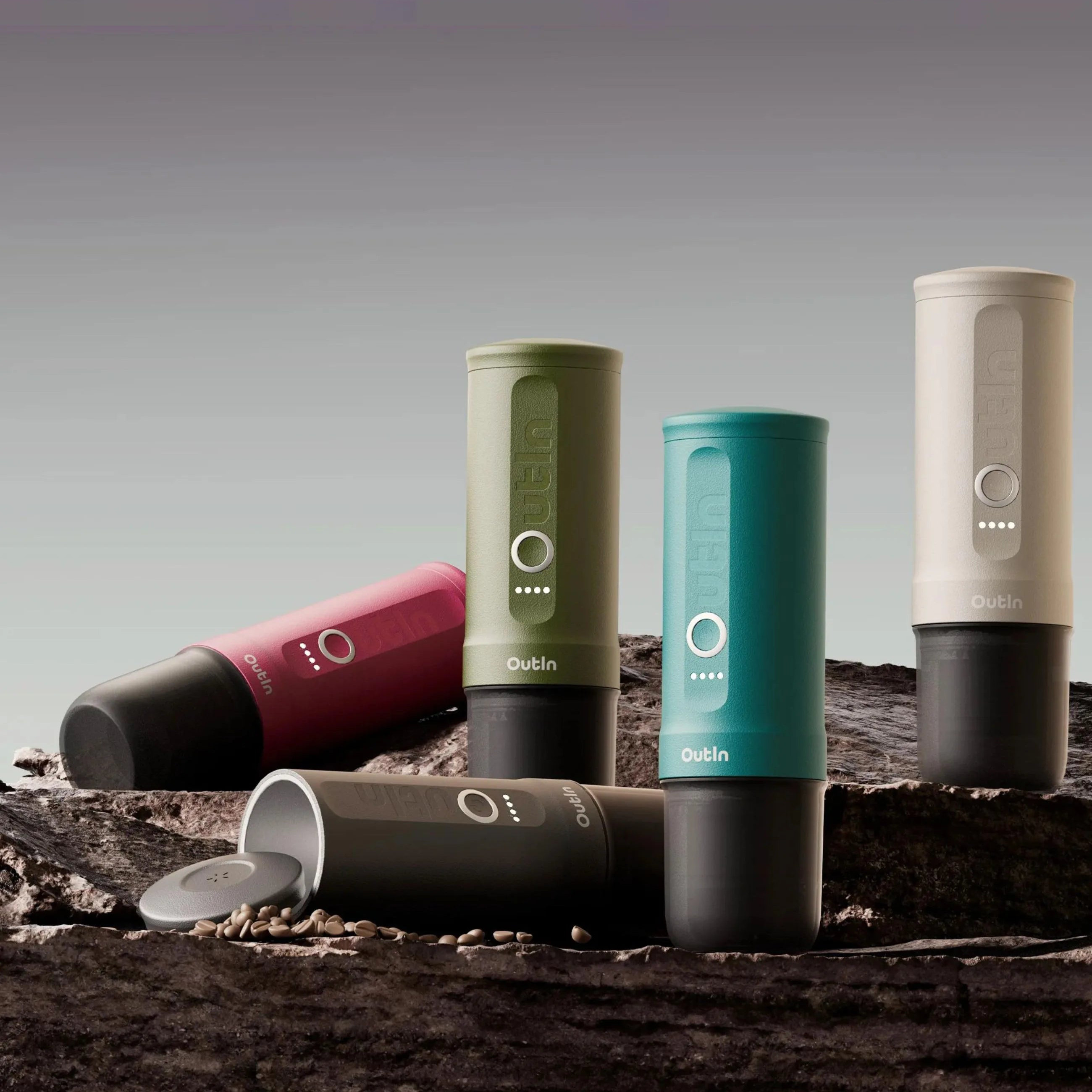 Outln Outln Nano 便携式浓缩咖啡机现货带冷水自加热功能耐用电池