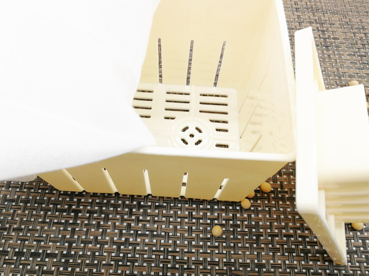 DIY đậu phụ hộp đậu phụ khuôn làm tại nhà ép đậu phụ khung khuôn gia đình công cụ nhựa pp vật liệu kèn - Tự làm khuôn nướng khuôn bánh tart