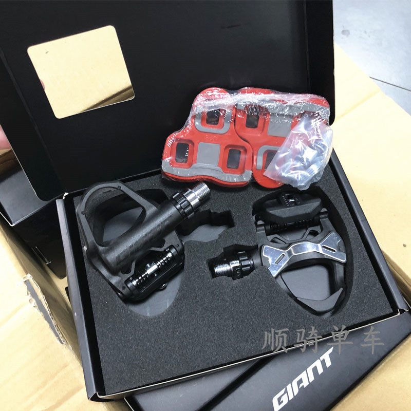 Педали для велосипеда giant捷安特公路车锁踏自行车脚踏山地车通用正品踏板自锁锁片 Of