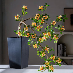 High-End Artificial Green Plants, Island Spring Flowers, Bionic Plants, Fake Trees, Landscaping, Fake Flowers, Indoor Coffee Table Desktop Decoration Ornaments