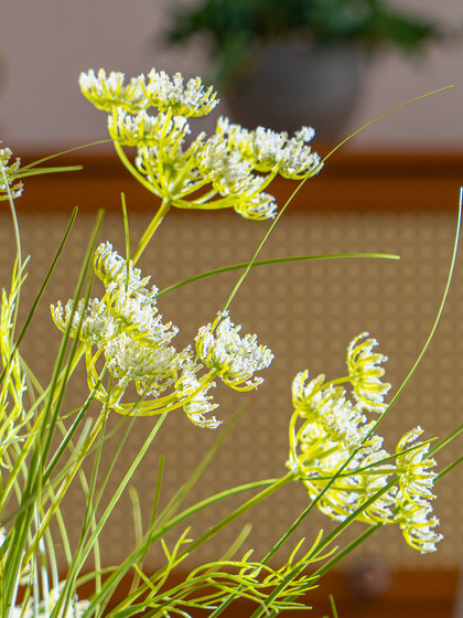 New Reed Grass Artificial Flower Indoor Landscape Decoration Plant Potted Plant Bionic Green Plant Dandelion Fake Tree Ornament