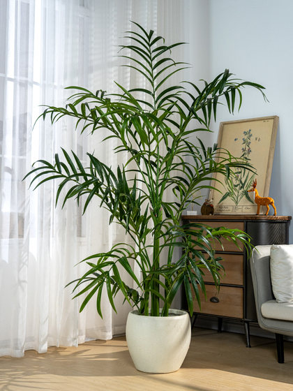 High-End Artificial Green Plant Potted Plant, Sunflower, Indoor Living Room Floor-Standing Home Large Ornament, Simulated Plant Landscaping