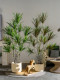 High-End Dragon Blood Tree Artificial Green Plant Indoor Philodendron Potted Plant Ornament Artificial Plant Fake Tree Living Room Landscaping Decoration