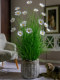 High-End Light Luxury Sunflower Artificial Butterfly Fake Flower Living Room Green Plant Small Potted Plant Bionic Plant Landscaping Decorative Ornament