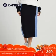 RAPIDO Hàn Quốc Samsung 2018 mùa thu mới của phụ nữ đan áo thể thao nửa váy giản dị CP8978M01