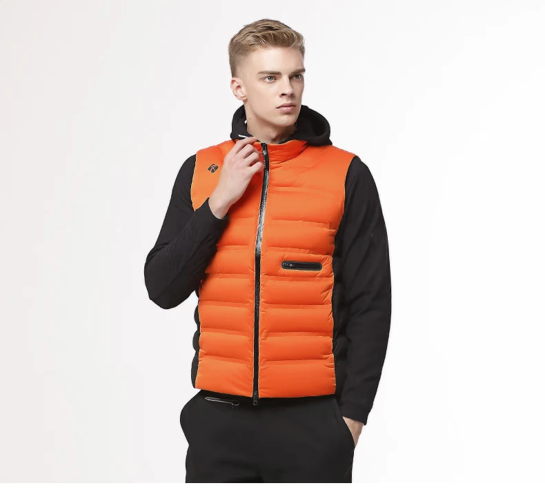 Rapido truy cập với cùng một đoạn mùa đông người đàn ông mới của breathable windproof thể thao giải trí xuống vest CN6938X13 áo thun lining