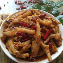 Sunji Spicy chicken claw snacks Spicy braised homemade leisure ready-to-eat chicken claws bulk Chongqing Fengdu specialty