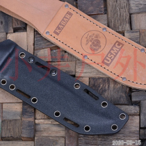American KABAR KABAR 1217 original imported sharp high hardness tactical outdoor weapon leather sheath straight knife
