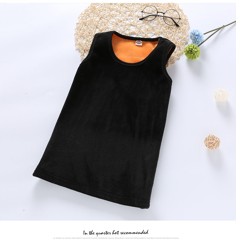 Áo vest trẻ em cộng với nhung dày cậu bé mùa đông mặc áo vest ấm áp vai 10 tuổi Trẻ lớn mùa thu trẻ em giữ ấm - Áo ghi lê quần áo gile trẻ em