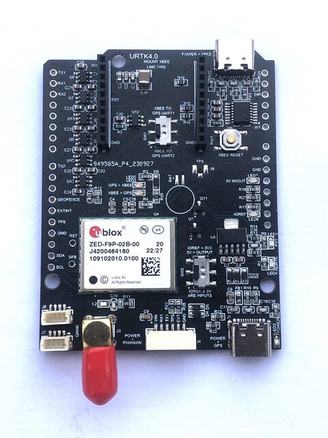 Ublox Zed-F9P Rtk High-Precision Gps Centimeter-Level Board Zed-F9P/F9K/F9R/F9H