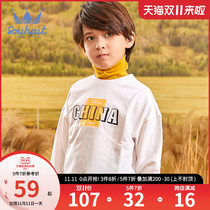 Childrens clothing boys clothes 2021 Autumn New comfortable soft warm pullover round neck sweater fashion top