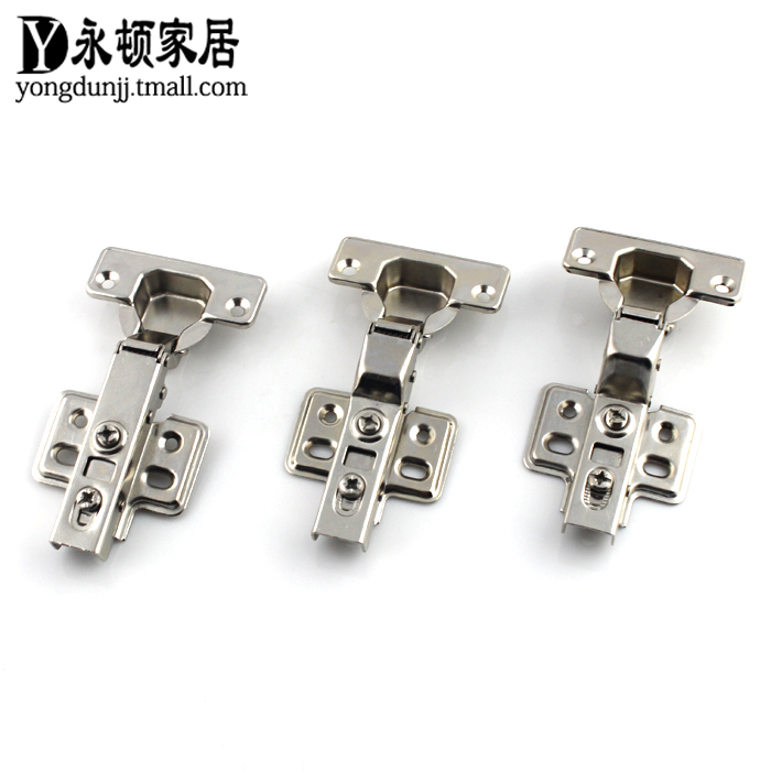 Hydraulic damping hinge Straight bend in the bend Big bend Cabinet door cushioning aircraft hinge Wardrobe hinge Kitchen cabinet hinge