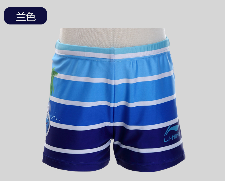 Li Ning Chính hãng Đồ bơi cho trẻ em Đồ bơi Boxer Quần bơi Big Boy Bơi Quần short Trẻ em Đồ bơi - Bộ đồ bơi của Kid bộ đồ nàng tiên cá cho bé