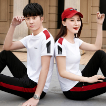 Lovers dress Summer new 361 sports suit men and women round collar short sleeve T-shirt Jordan Noo Running casual sportswear