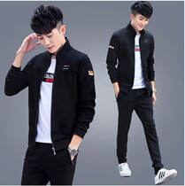 Jordan Noo casual sportswear suit mens spring and autumn cardio-hoodie long sleeve jacket 361 mens fashion boomer handsome and two sets