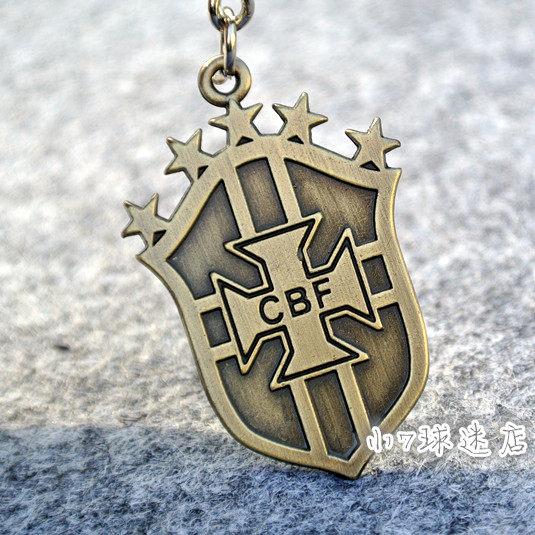 2022 World Cup Fan Supplies Souvenir Gift Brazil National Team Brazil Team Keychain Pendant Jewelry