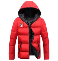 Atletico Madrid fan supplies souvenirs Atletico Madrid mens and womens coats cotton-padded clothes winter clothes