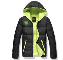 Beijing Guoan fan supplies souvenir Beijing Guoan thick mens and womens coats cotton padded clothes winter clothes