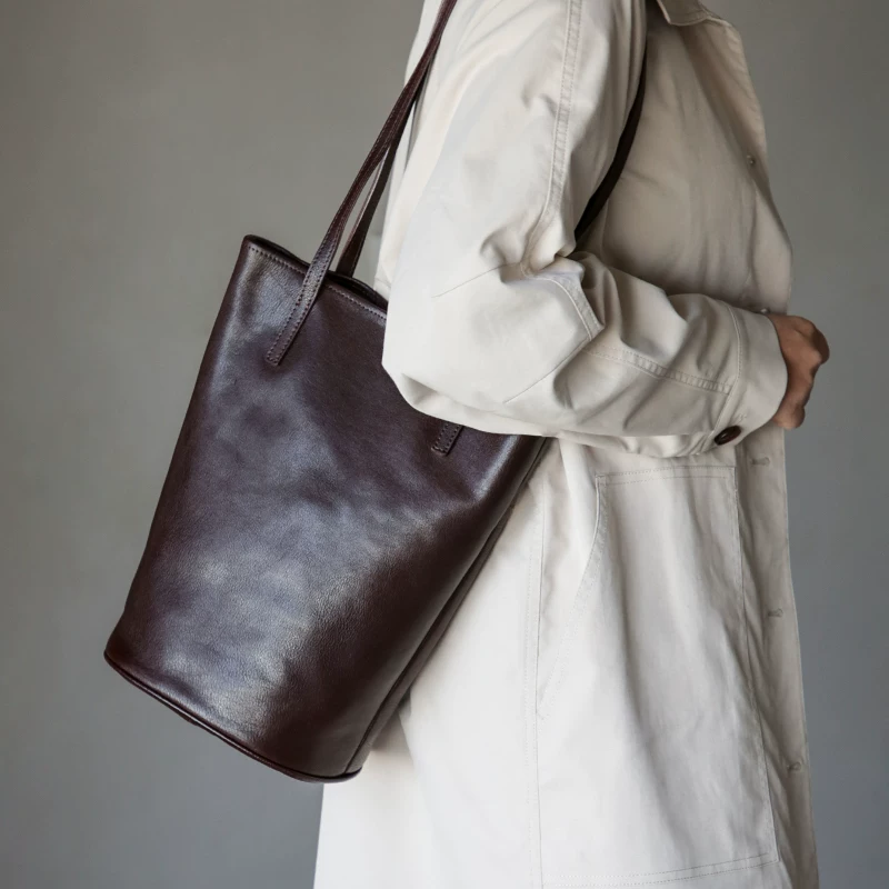Leather вместительная сумка через плечо, демисезонная сумка на одно плечо, кожа, натуральная кожа