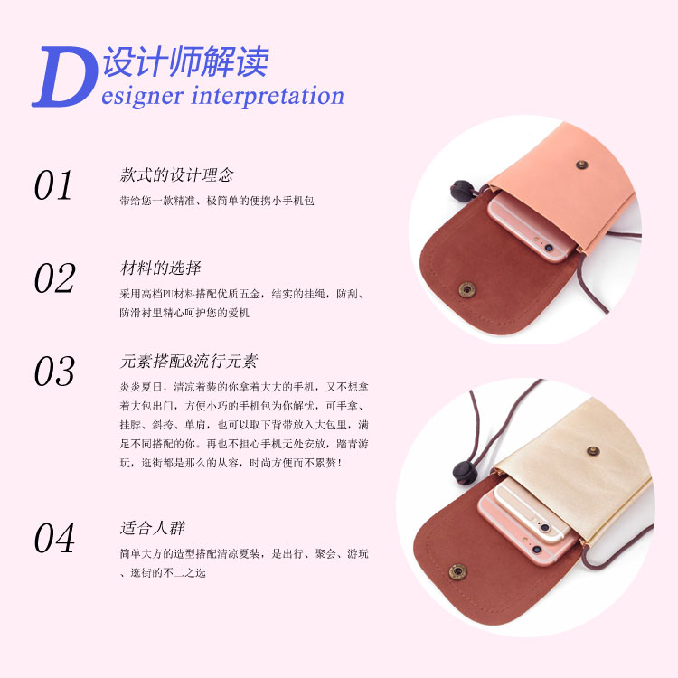 Oppo K1 / A7X / A5 / R17vivo Z3Z1i / Y79 / Y85 / X23 / Y97 đặt túi đeo cổ túi xách nữ hàng hiệu gucci