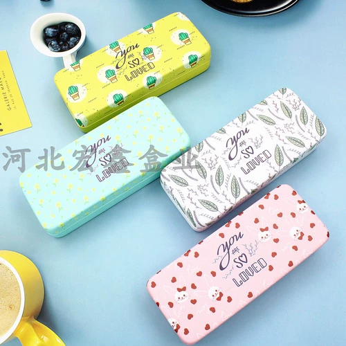 Фабрика прямой продажи мультипликационной моды маленькая цветочная коробка портативная солнечная ящик можно настроить как название логотипа магазина