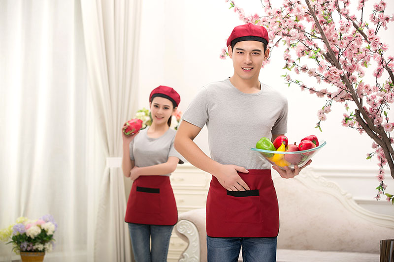 Uniforme de cuisinier en polyester - Ref 1908682 Image 9