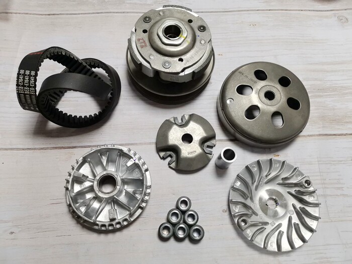 Suitable for the Qiaog 125i belt pulley electric spray Fuxi 125 Seahawk Active driven clutch drive disc Pulley