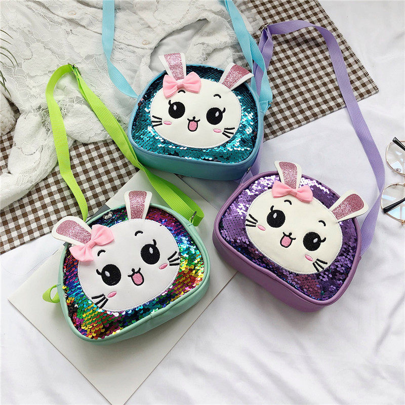 Children's small bag 2020 New style fashionable sequined infant and toddler small backpack Cute cartoon girl single-shoulder crossbody bag undefined