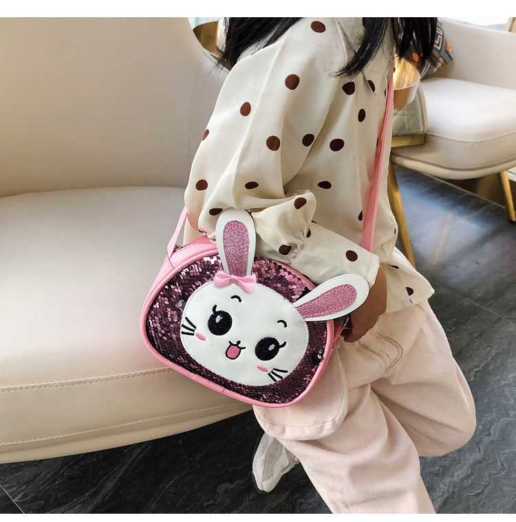 Children's small bag 2020 New style fashionable sequined infant and toddler small backpack Cute cartoon girl single-shoulder crossbody bag undefined