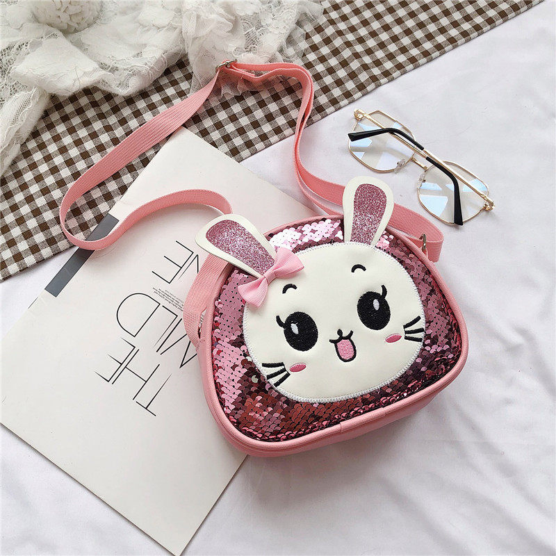 Children's small bag 2020 New style fashionable sequined infant and toddler small backpack Cute cartoon girl single-shoulder crossbody bag undefined