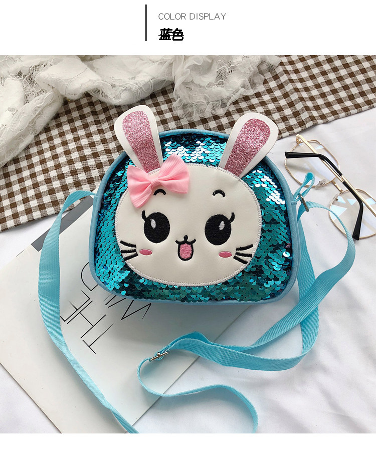 Children's small bag 2020 New style fashionable sequined infant and toddler small backpack Cute cartoon girl single-shoulder crossbody bag undefined