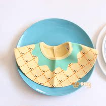 Cotton 360 round baby waterproof bib baby spit milk saliva towel children fashion bib spring and autumn