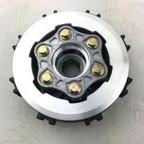 Motorcycle all-iron clutch tricycle CG150 CG200 6-column widened alloy small ancient assembly