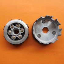 Suitable for tricycle motorcycle CG200 with spring buffer 73 teeth 6-column alloy clutch assembly