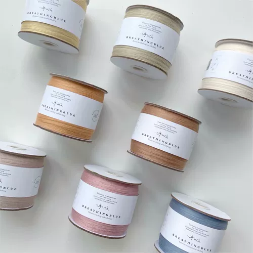 Дыхание, голубое дыхание, домашнее 10/20 прядей, чесаная трикотажная хлопковая нить, ручная работа, шерсть, вязание крючком, сделай сам, проволока