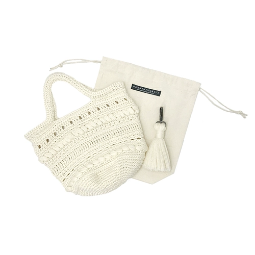 Кремовая портативная сумка, подарок на день рождения