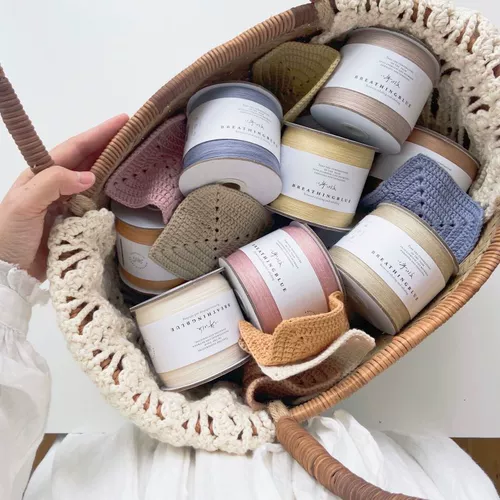 Дыхание, голубое дыхание, домашнее 10/20 прядей, чесаная трикотажная хлопковая нить, ручная работа, шерсть, вязание крючком, сделай сам, проволока