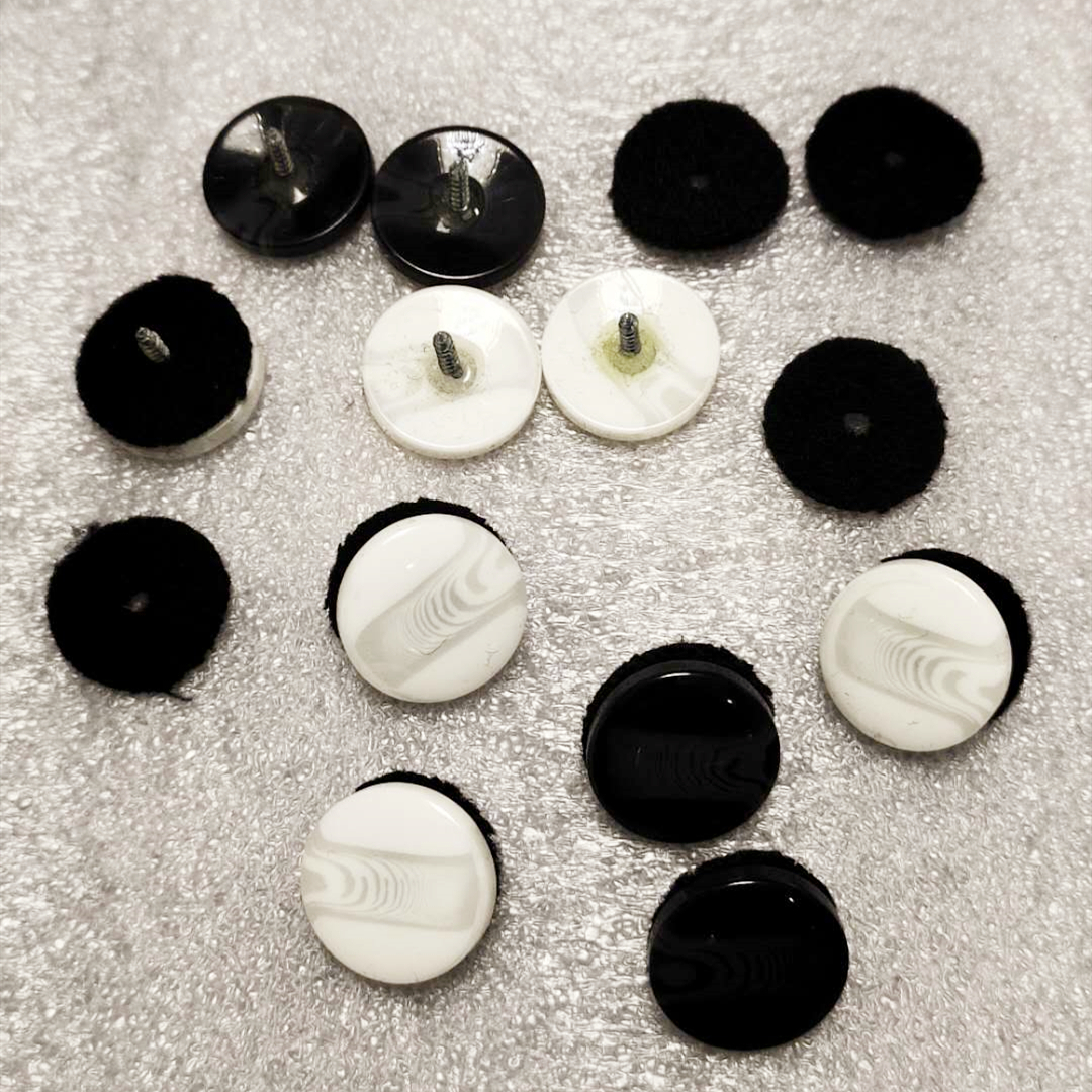 Jinbei Parrot Bayan Accessories Accordion Button Keyboard Key Knob With Felt Professional Repair Factory Parts