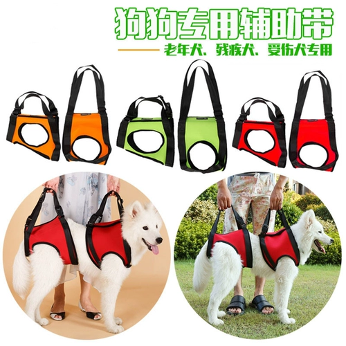 Вспомогательный домашний живот с пожилыми инвалидами -инвалидами вспомогательная полоса передней и задней ноги Золотой ретривер привел ремень сустава, чтобы вытащить тягу