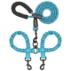 Тяговый трос + двухголовая тяга (синий)