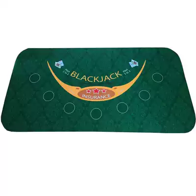 10-person Texas Hold'em Table mat Table mat Rubber mat Tablecloth Tablecloth Blackjack 90*180
