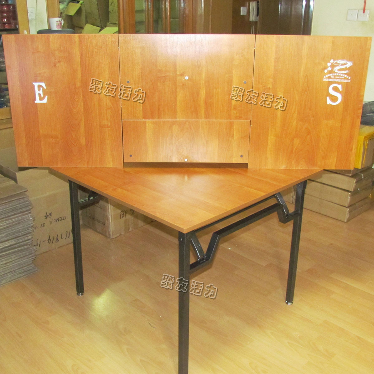 Authorized agent Chengdu Xiangrui Yunqiao brand products Competition special tables with tablebaff on the bridge table